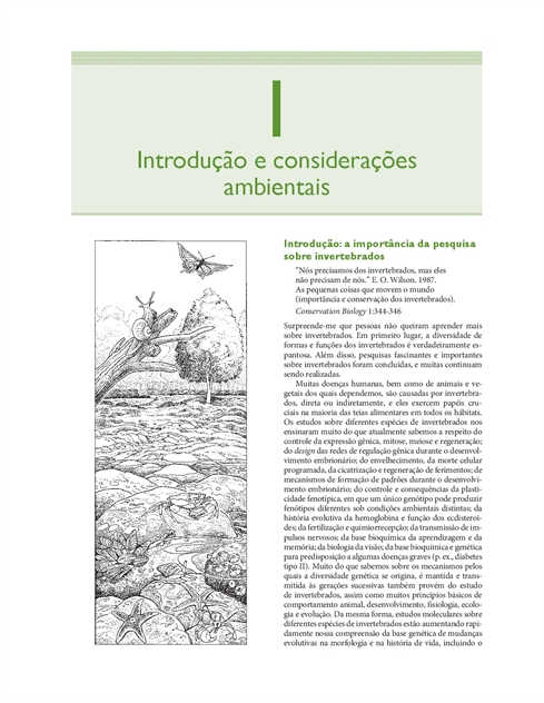 Biologia dos Invertebrados