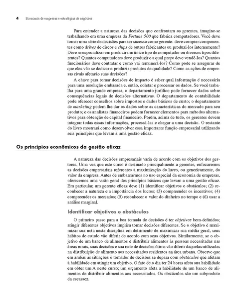 Economia de Empresas e Estratégias de Negócios