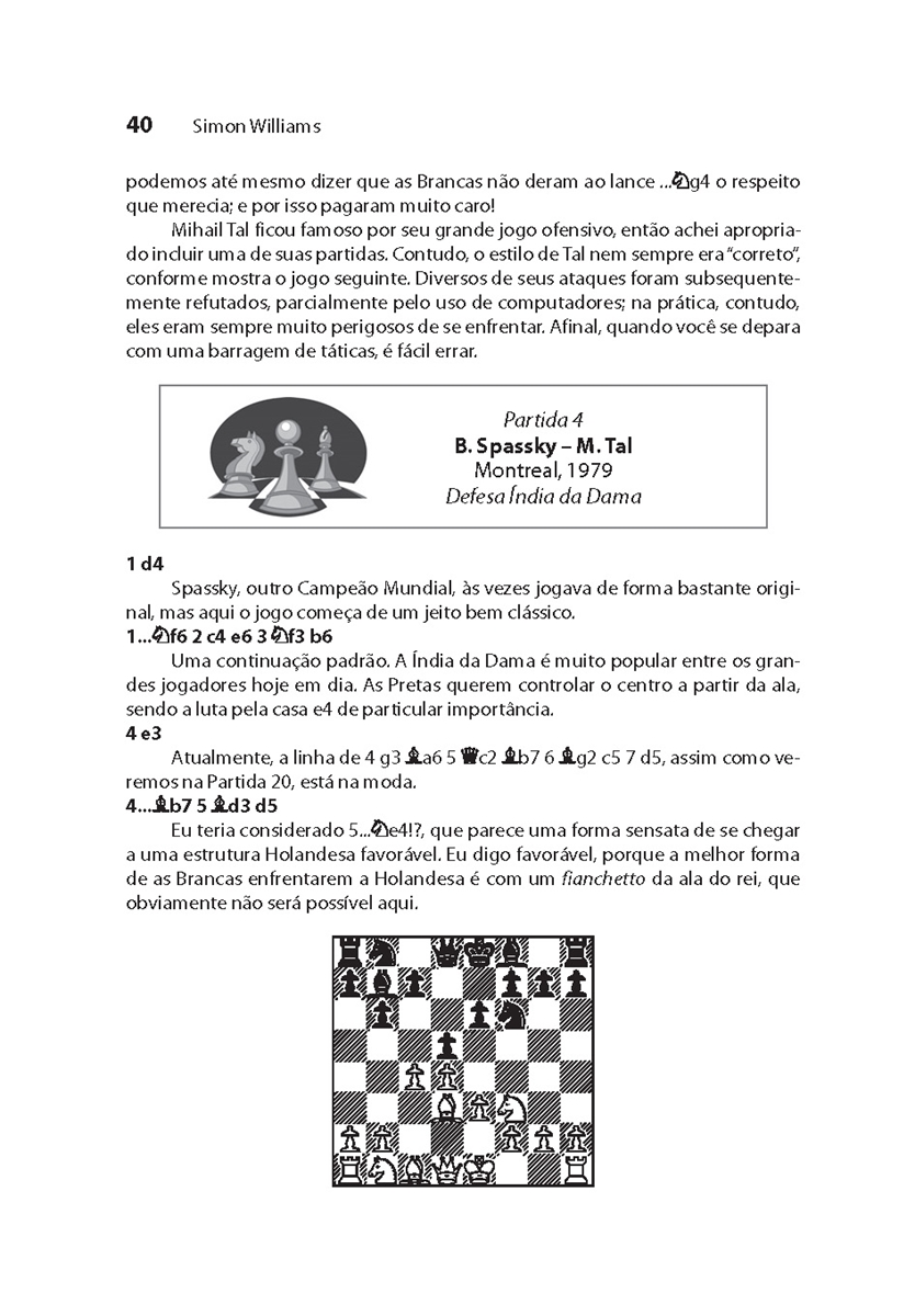 Manual de Aberturas de Xadrez: Volume 4 : Defesa Índias e