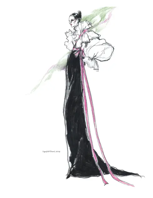Ilustração de Moda