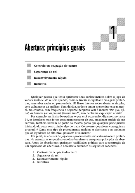 4 Princípios, PDF, Xadrez