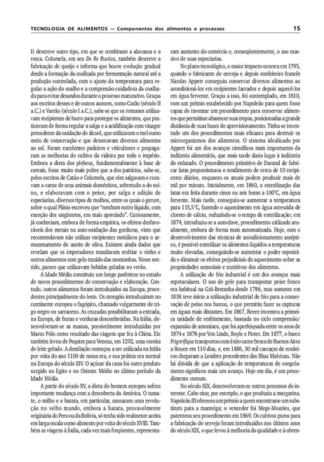 Tecnologia de Alimentos