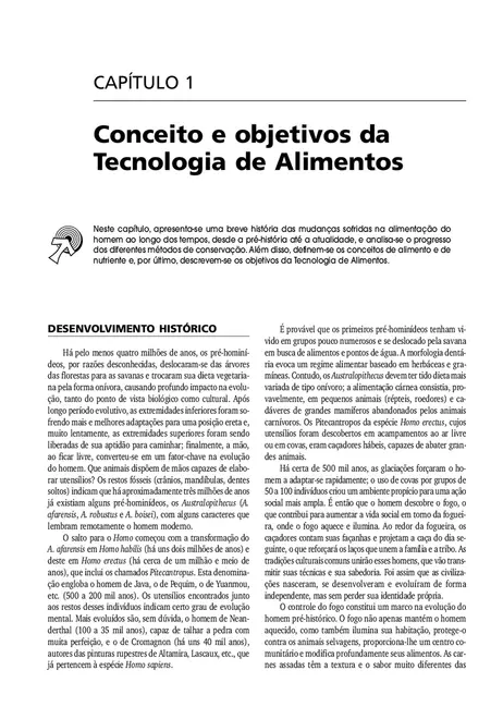 Tecnologia de Alimentos
