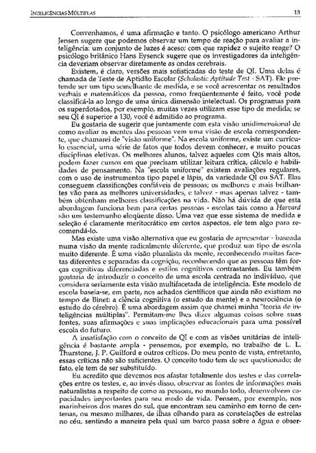 Inteligências Múltiplas