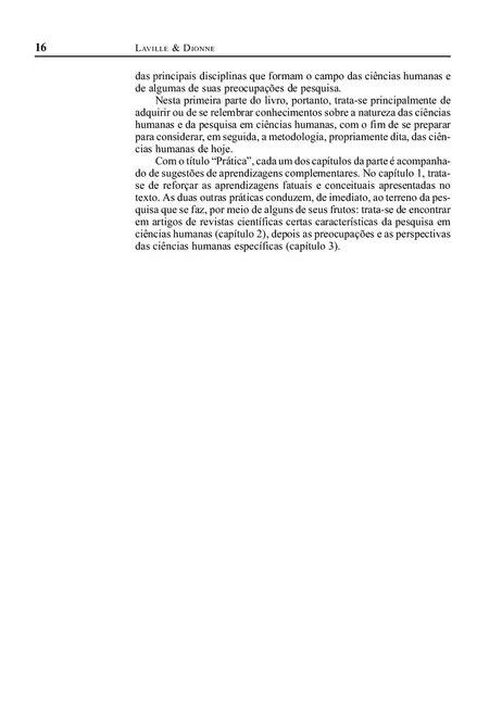 A Construção do Saber