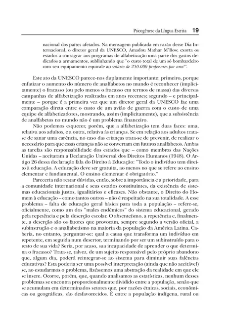 Psicogênese da Língua Escrita