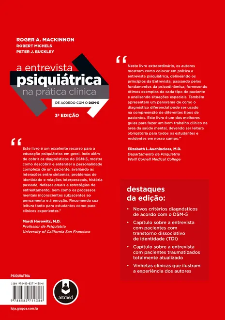 A Entrevista Psiquiátrica na Prática Clínica