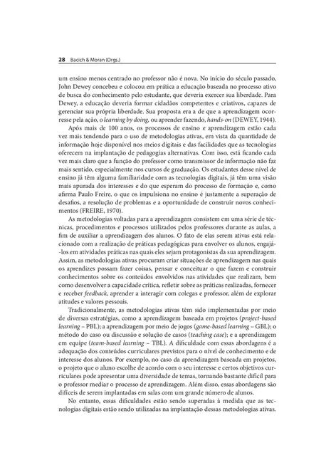Metodologias Ativas para uma Educação Inovadora