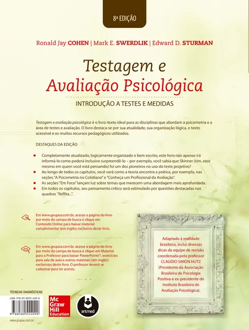 Testagem e Avaliação Psicológica