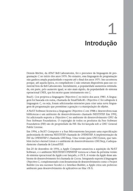 Programação com Objective-C