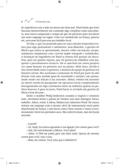 O Gerente Lean