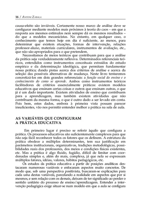 A Prática Educativa