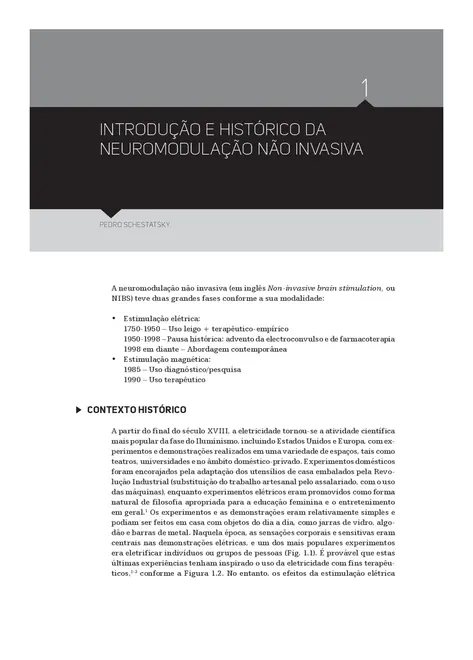 Princípios e Práticas do Uso da Neuromodulação Não Invasiva em Psiquiatria