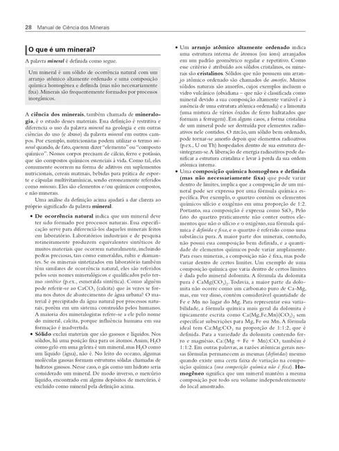 Manual de Ciência dos Minerais