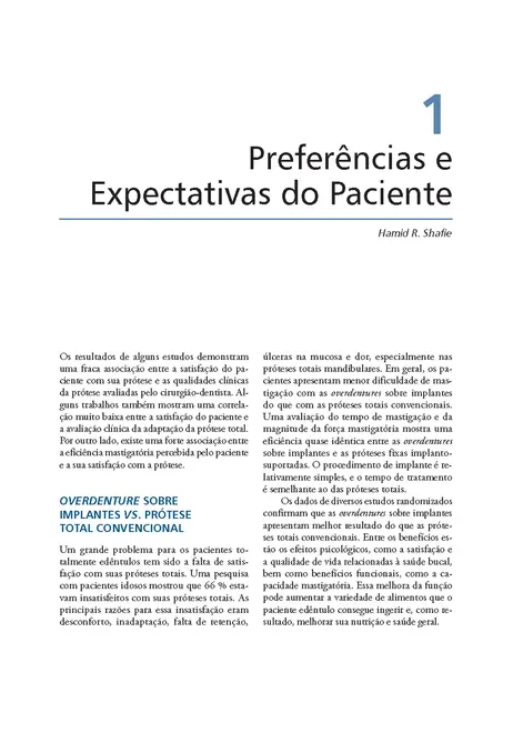 Overdentures Sobre Implantes