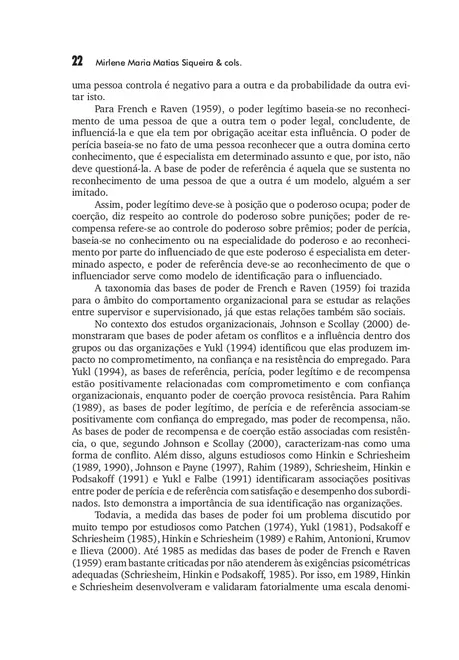 Medidas do Comportamento Organizacional