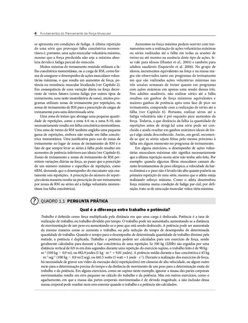 Fundamentos do Treinamento de Força Muscular