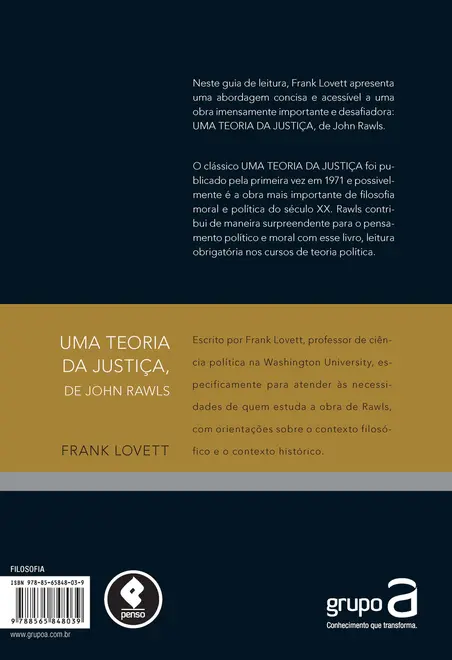 Uma Teoria da Justiça, de John Rawls