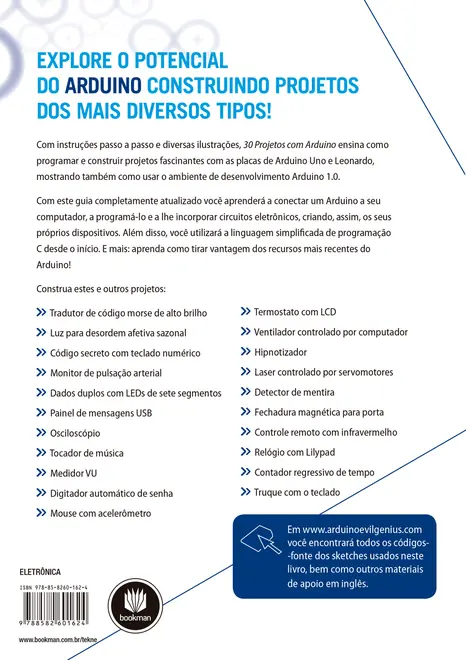 30 Projetos com Arduino