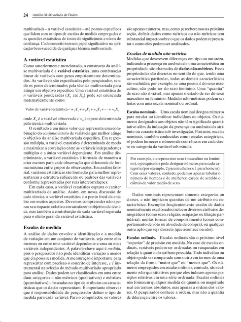 Análise Multivariada de Dados