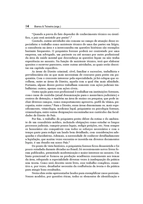Manual de Perícias Psiquiátricas