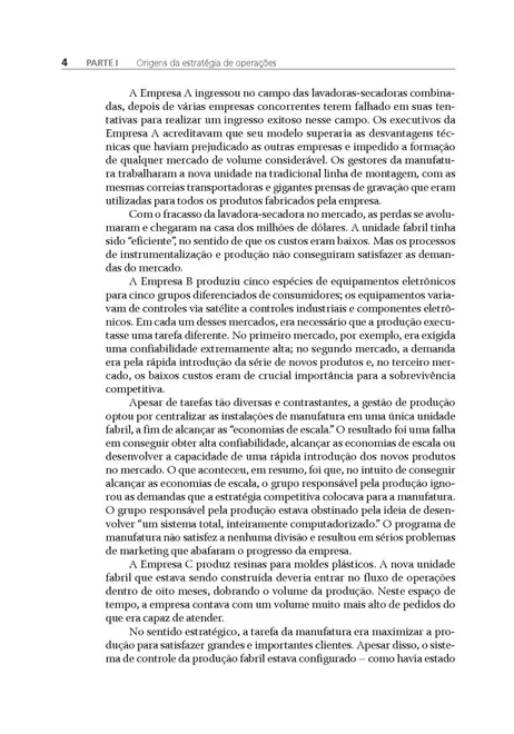 Estratégia de Produção