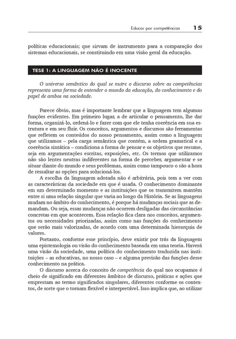 Educar por Competências