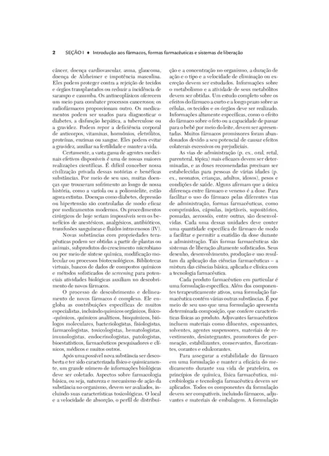 Formas Farmacêuticas e Sistemas de Liberação de Fármacos