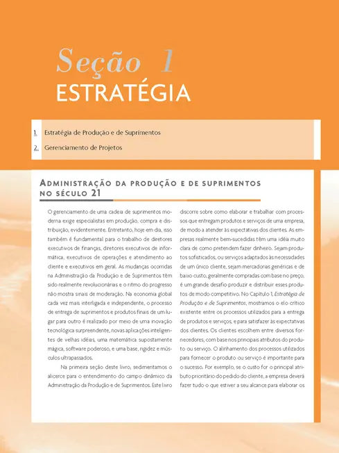 Administração da Produção e de Operações