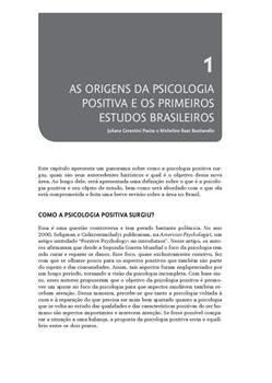 Avaliação Em Psicologia Positiva