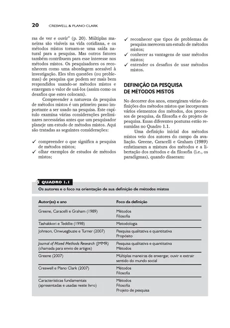 Pesquisa de Métodos Mistos