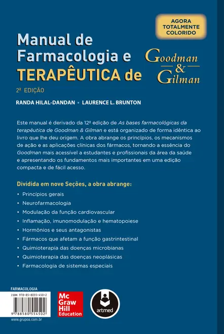 Manual de Farmacologia e Terapêutica de Goodman & Gilman