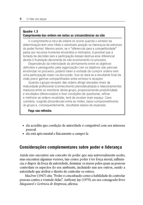 O Líder em Xeque