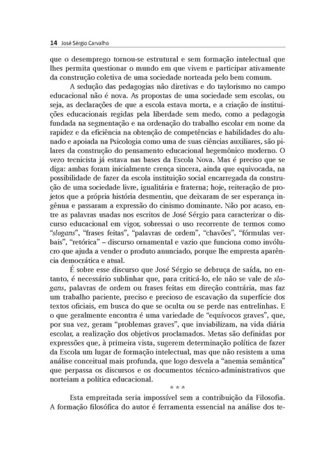 Reflexões sobre Educação, Formação e Esfera Pública