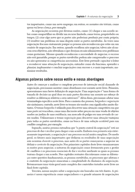 Fundamentos de Negociação
