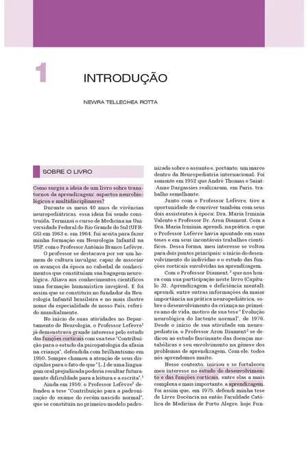 Transtornos da Aprendizagem