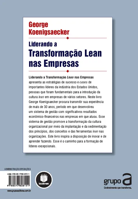 Liderando a Transformação Lean nas Empresas