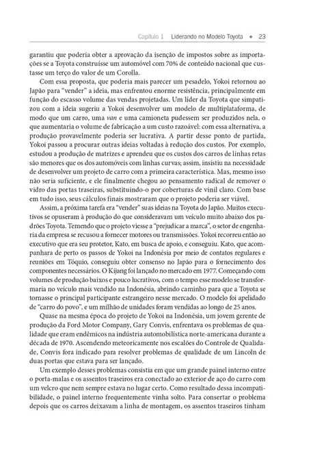 O Modelo Toyota de Liderança Lean
