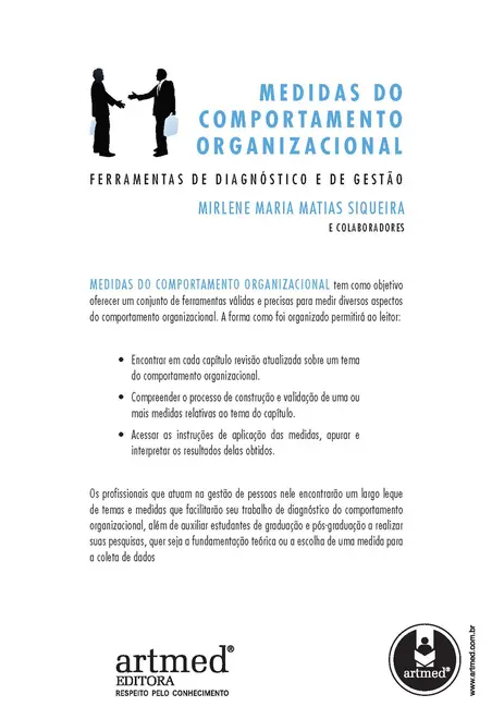 Novas Medidas do Comportamento Organizacional