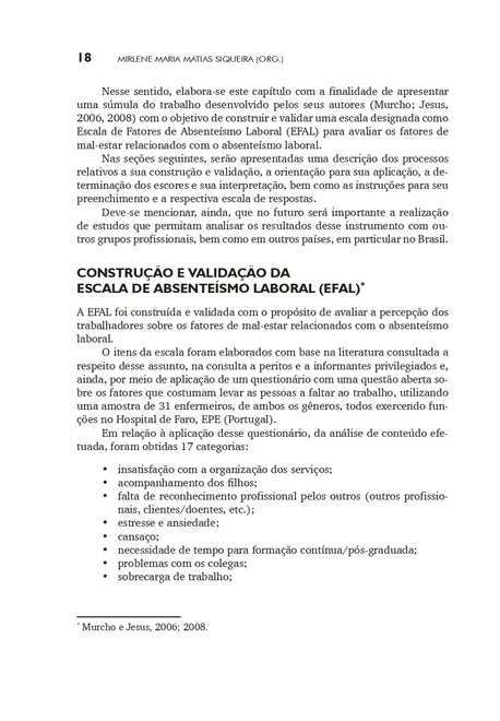 Novas Medidas do Comportamento Organizacional