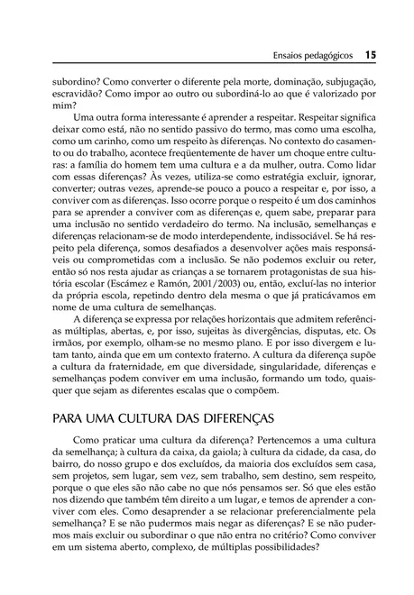 Ensaios Pedagógicos