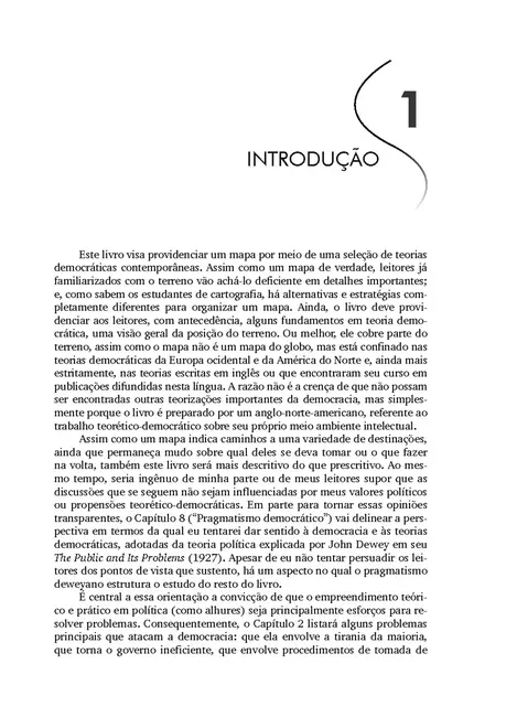 Teorias da Democracia