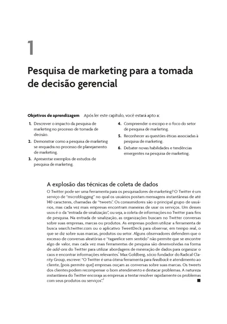 Fundamentos de Pesquisa de Marketing