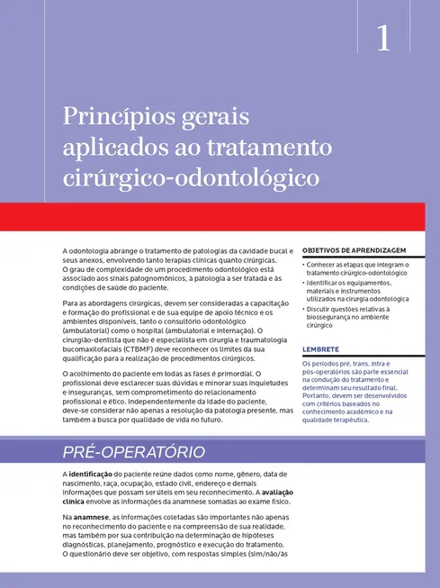 Técnica Anestésica, Exodontia e Cirurgia Dentoalveolar