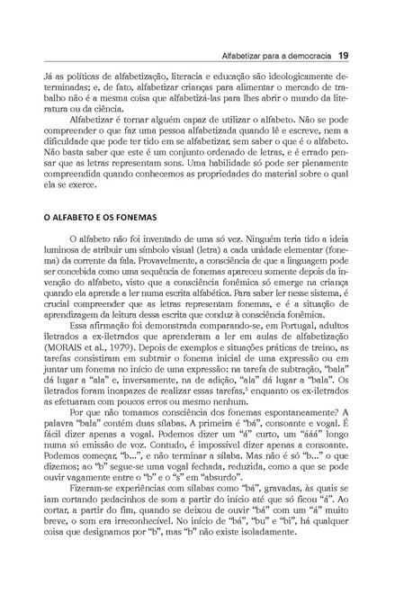 Alfabetizar para a Democracia