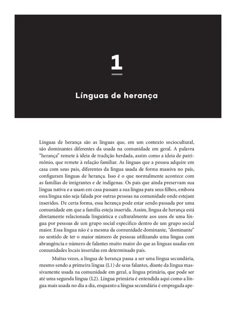 Língua de Herança