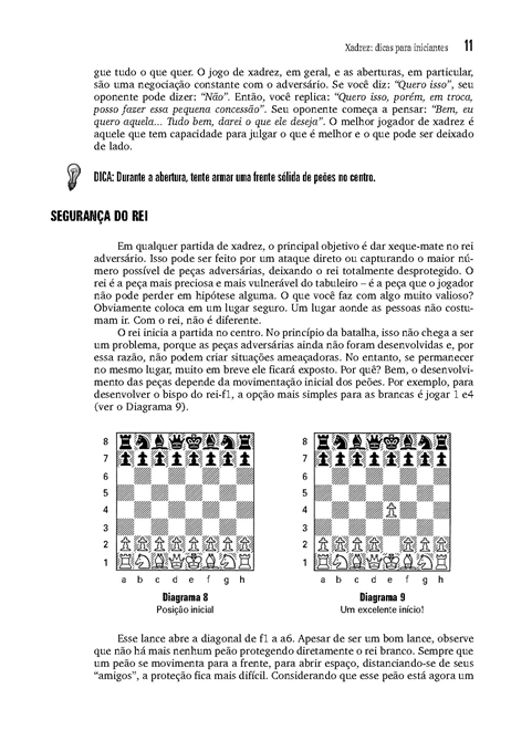 Dicas e truques de xadrez: Como vencer qualquer jogo (Xadrez descomplicado  para iniciantes) (Portuguese Edition) eBook : R, Raphael: :  Tienda Kindle