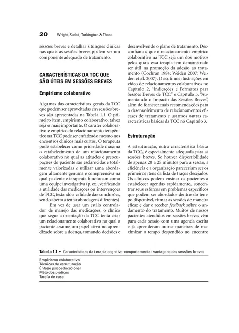 Terapia Cognitivo-Comportamental de Alto Rendimento para Sessões Breves