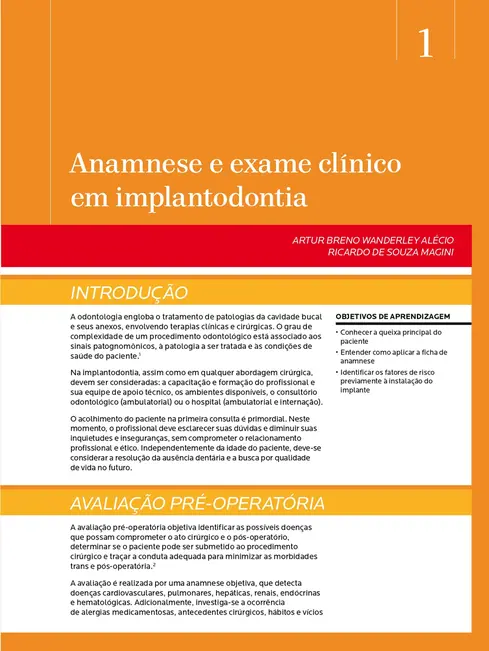 Noções de Implantodontia Cirúrgica