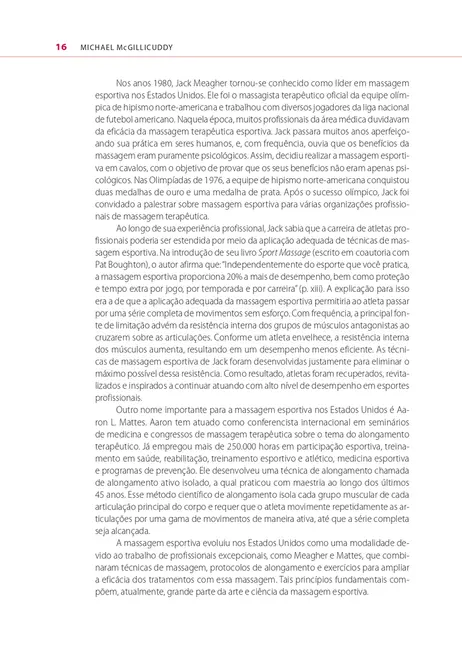 Massagem para o Desempenho Esportivo